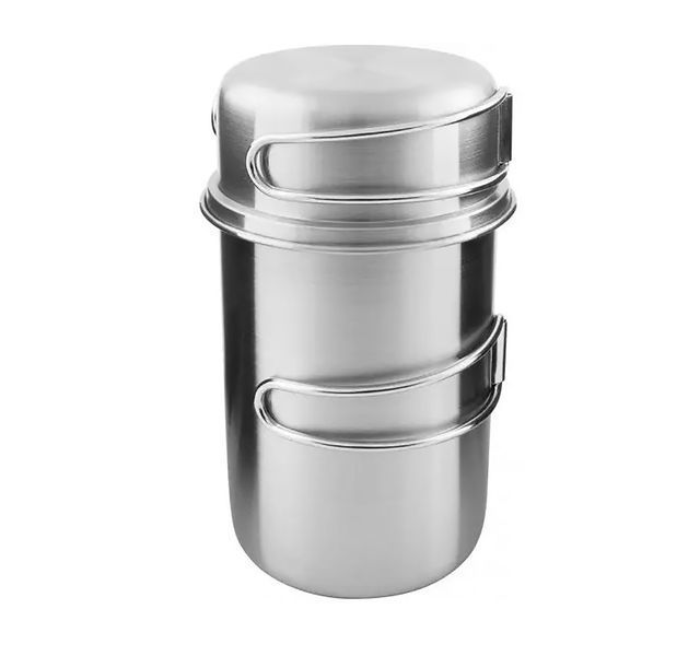 Набір кухлей Tatonka Handle Mug 850 Set, Silver TAT 4174.000 фото