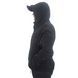 Кофта флісова з капюшоном чорна М-ТМ 16587 3