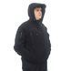 Кофта флісова з капюшоном чорна М-ТМ 16587 1