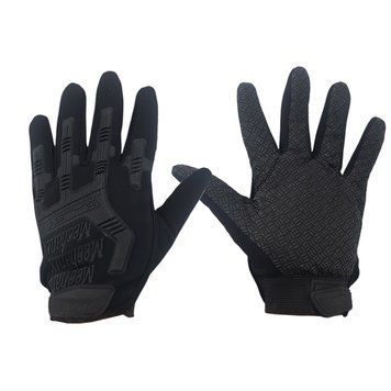 Рукавички повнопалі Mechanix black