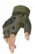 Рукавички без пальців із захистом кістяків olive 16137 (L) 2