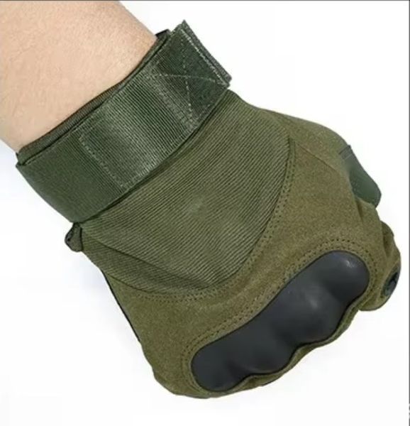 Рукавички без пальців із захистом кістяків olive 16137 (L) 5