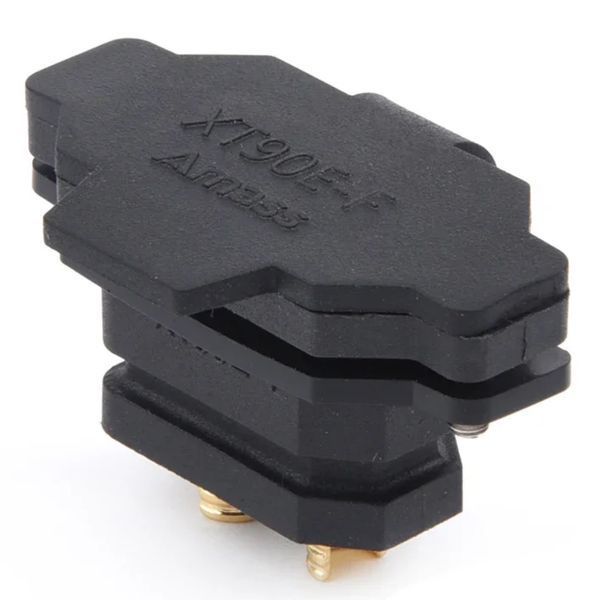 Комплект разъем Amass XT90E-FC и XT90E-M для аккумулятора RC Lipo 160616 фото