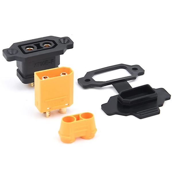 Комплект разъем Amass XT90E-FC и XT90E-M для аккумулятора RC Lipo 160616 фото