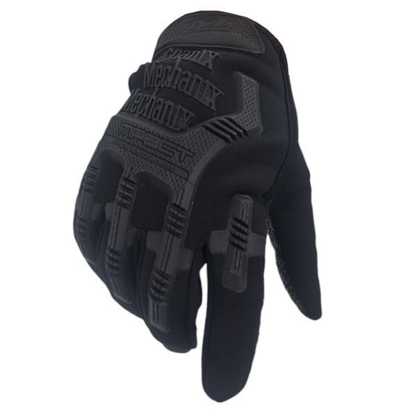 Рукавички повнопалі Mechanix black