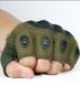 Рукавички без пальців із захистом кістяків olive 16137 (L) 4