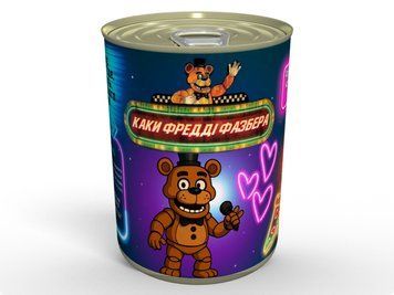 Консервовані Каки Фредді Фазбера - Какулі Аніматроніка, Подарунок-Сюрприз Для Фаната Фнаф CFNAFFAZFRED фото