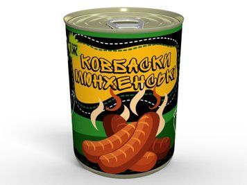 Консервовані мюнхенські ковбаски &mdash; соковитий німецький смак, зручна консерва CMUSIPC фото