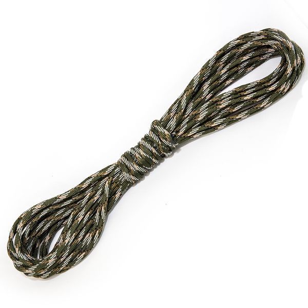 Паракорд 4 мм. 7-жильный olive+khaki 1 м 16327-1 фото