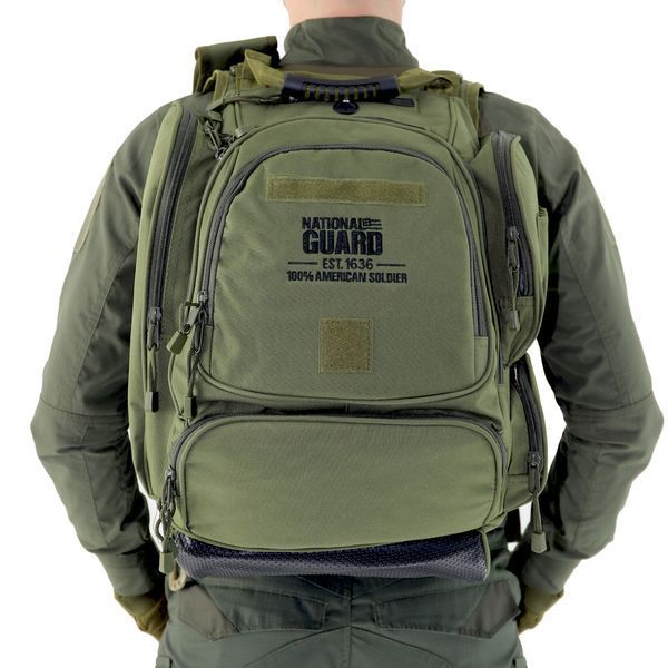Рюкзак MFH Backpack National Guard 40л Olive Drab 30353B  фото