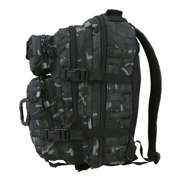 Рюкзак туристичний KOMBAT UK Hex-Stop Small Molle Assault Pack Multicam black 15905 фото