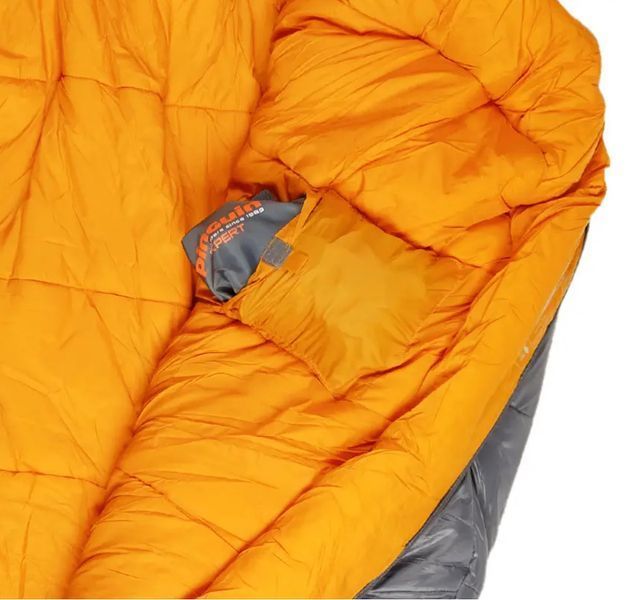 Спальный мешок Pinguin Expert (-8&deg;С-16&deg;С) 185 см-Left Zip Grey PNG 233186 фото