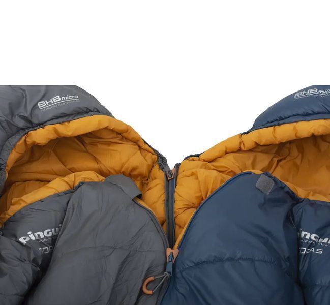 Спальный мешок Pinguin Expert (-8&deg;С-16&deg;С) 185 см-Left Zip Grey PNG 233186 фото
