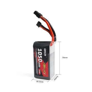 Акумулятор LiPo GEPRC Storm 6S 1050 мА&middot;год 120C gr25 фото