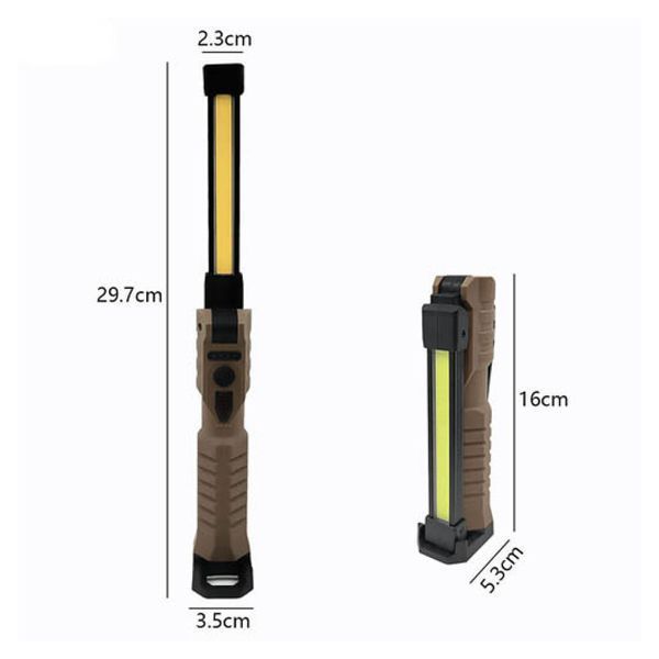 Фонарь WORKLIGHT-WL-08-XPE+COB (white+yellow+red) 15740 фото