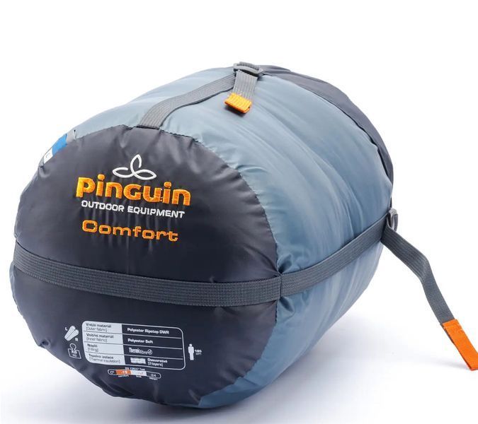 Спальний мішок Pinguin Comfort PFM (-1-7&deg;C) 175 см-Left Zip Blue PNG 234756 3