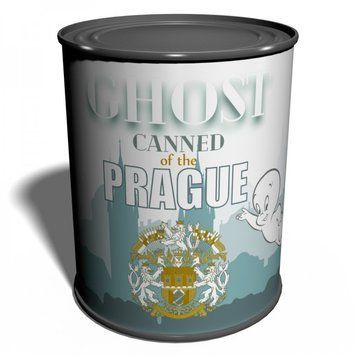 Canned Ghost of the Prague Unique gift from Praha Specter Czech Republic Phantom Ghostbusters Prank gift Wraith Silly gift Spirit Soul Can GHOST фото