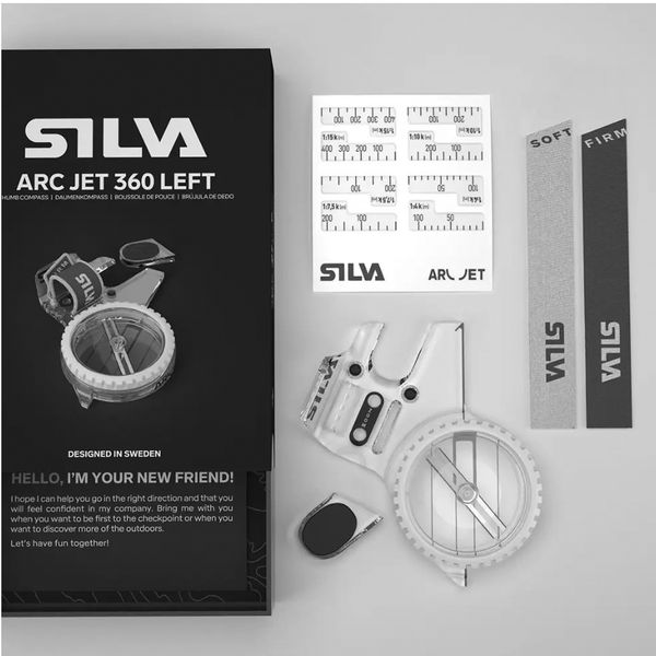 Компас Silva Arc Jet 360 Left для лівої руки SLV 37893  фото