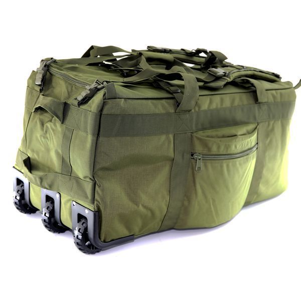 Сумка-рюкзак Mil-Tec на колесах 100л Olive  13854001 фото