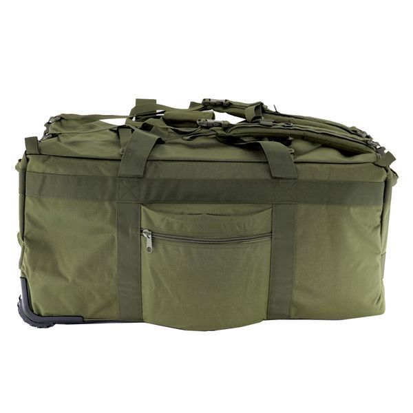Сумка-рюкзак Mil-Tec на колесах 100л Olive 13854001 3
