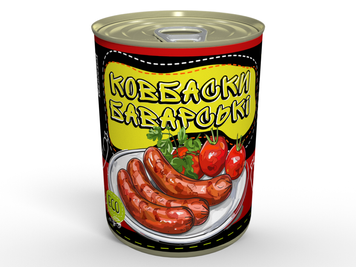 Консервовані Баварські Ковбаски - Консерва Готова До Вживання CBSIPC фото