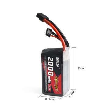Акумулятор GEPRC Storm 4S 2000mAh 120C Lipo gr7 фото