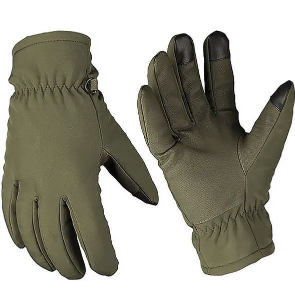 Рукавички зимові SoftShell MilTec Olive (М) 12521301 8