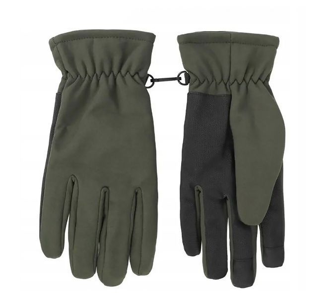 Рукавички зимові SoftShell MilTec Olive (М) 12521301 2