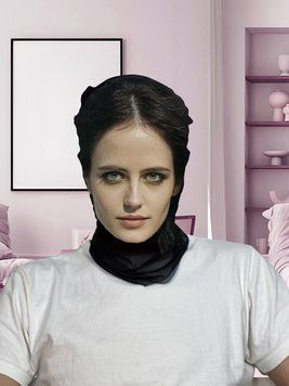 Маска відомої людини "Eva Green"