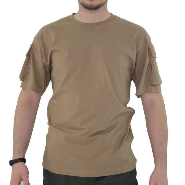 Футболка Mil-Tec T-Shirt OD Койот 11019205-48(М) фото