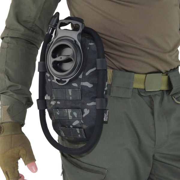 Гідратор Kombat UK Molle Aqua Bladder мультікам чорний 1,5л 14987  7