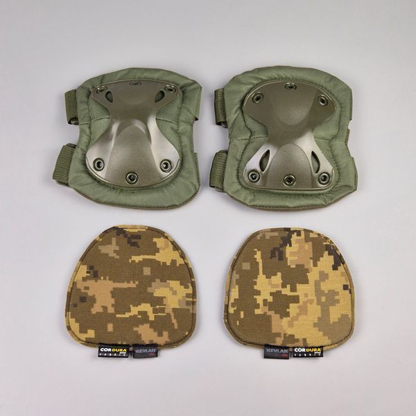 Тактические налокотники с баллистическими вставками из Kevlar
