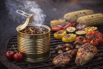 SMOK Тріска Для Копчення На Грилі Черешня Бляшана Банка 250 мл 162516 фото