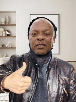 Маска відомої людини "Dr.Dre"