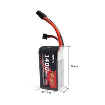 Акумулятор GEPRC Storm 4S 1400mAh 120C Lipo gr10 фото