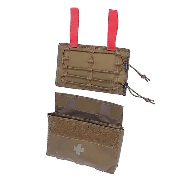 Аптечка  з системою швидкого доступу Tasmanian Tiger IFAK Pouch Coyote Brown TT 7951.346 2