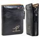 Портмоне Carteira Masculina Luxury AIKS KANGAROO черный 16349 фото 4