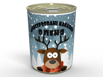 Консервовані Какашки Оленя - Новорічний Подарунок Із Гумором CPOD фото