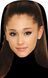 Маска известного человека "Ariana Grande"