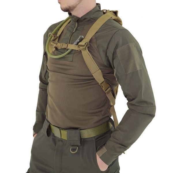 Гідратор Mil-Tec Basic з лямками та чохлом 3л Coyote 14537105  фото