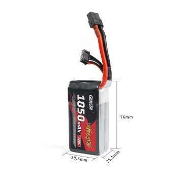 Акумулятор GEPRC Storm 4S 1050mAh 120C Lipo gr12 фото