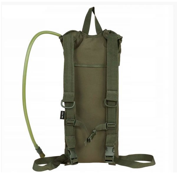 Гідратор Mil-Tec Basic з лямками та чохлом 3л Olive 14537101  фото