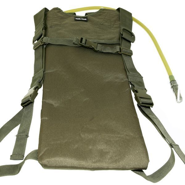 Гідратор Mil-Tec Basic з лямками та чохлом 3л Olive 14537101  3