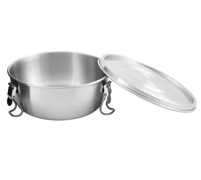 Миска з кришкою Tatonka Food Bowl 0.5L, Silver