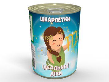 Консервовані Шкарпетки Ідеальної Діви - Ліва та Права Шкарпетки для Любителів Порядку CSOPEVIM фото