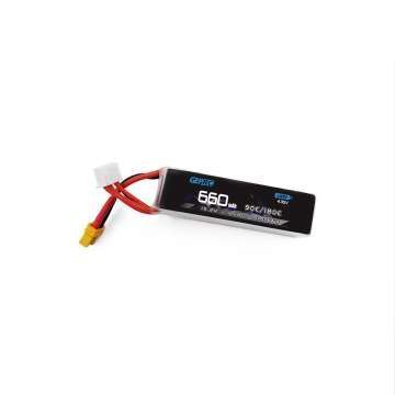 Літій-полімерний акумулятор GEPRC 4S 660 мА&middot;год 90/180C HV 3,8 В / 4,35 В (LiPo) gr13 фото