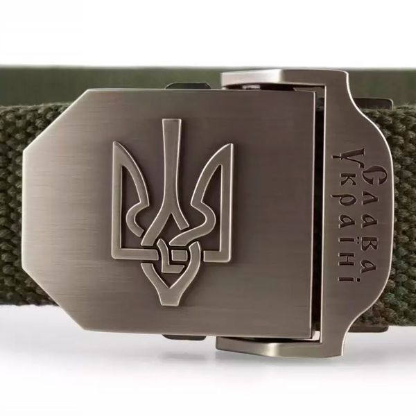 Ремень брючный Слава Украина Olive 40 мм 12009 фото