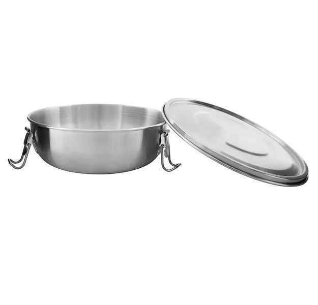 Миска з кришкою Tatonka Food Bowl 0.75L, Silver  TAT 4038.000 фото