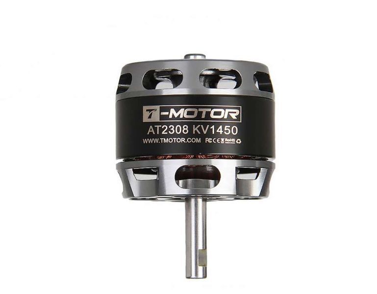 AT2308 Long Shaft бесколлекторный мотор для самолётов с фиксированным крылом 2&ndash;4S KV1450/KV2600 T-Motor tm95 фото