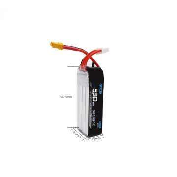 Літій-полімерний акумулятор GEPRC 4S 530 мА&middot;год 90/180C HV 3,8 В / 4,35 В (LiPo) gr14 фото